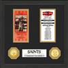 New Orleans Saints Super Bowl Championship Ticket Collection  