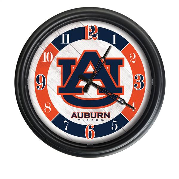 Auburn Indoor/Outdoor LED Wall Clock 14 inch