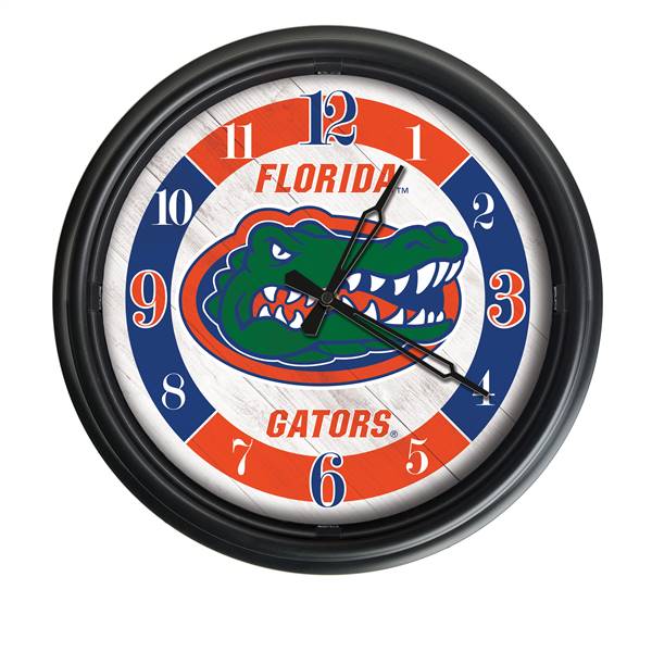 Florida Indoor/Outdoor LED Wall Clock 14 inch