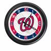 Washington Nationals Indoor/Outdoor LED Wall Clock