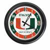 Miami (FL) Indoor/Outdoor LED Wall Clock 14 inch