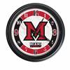 Miami (OH) Indoor/Outdoor LED Wall Clock 14 inch