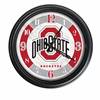 Ohio State Indoor/Outdoor LED Wall Clock 14 inch