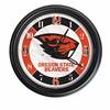 Oregon State Indoor/Outdoor LED Wall Clock 14 inch