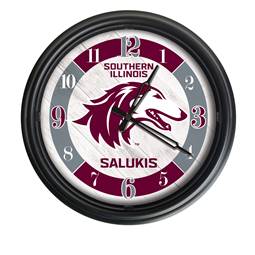 Southern Illinois Indoor/Outdoor LED Wall Clock 14 inch