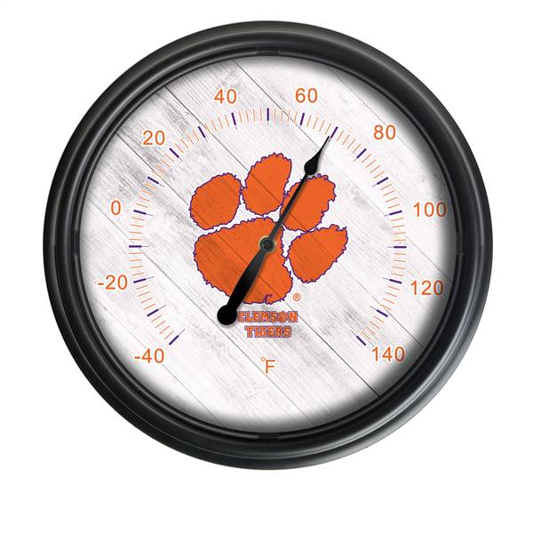 Clemson Indoor/Outdoor LED Thermometer