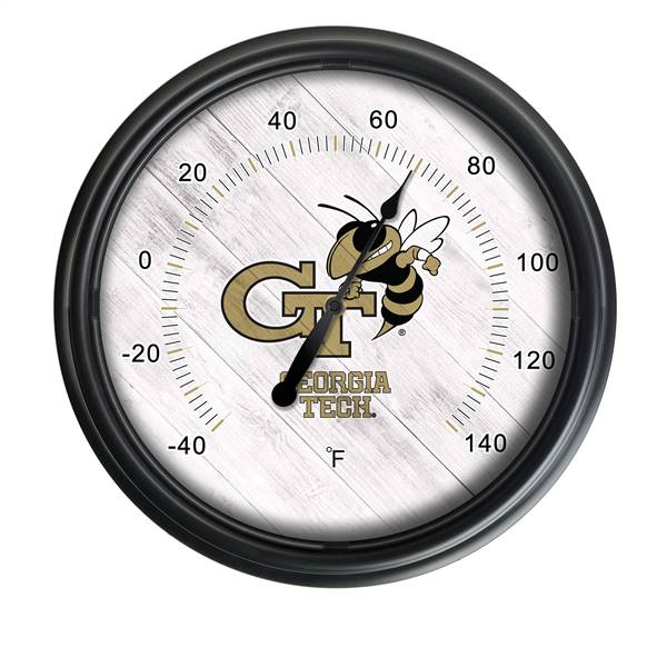Georgia Tech Indoor/Outdoor LED Thermometer
