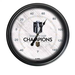 Vegas Golden Knights - 2023 Stanley Cup Champions Indoor/Outdoor LED Thermometer