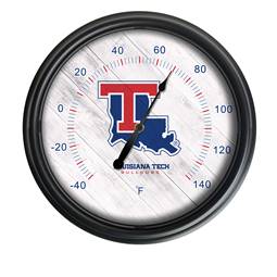 Louisiana Tech Indoor/Outdoor LED Thermometer