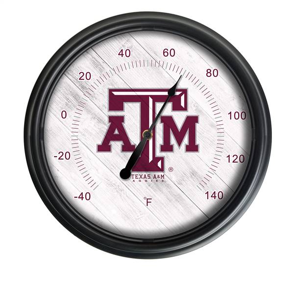 Texas A&M Indoor/Outdoor LED Thermometer