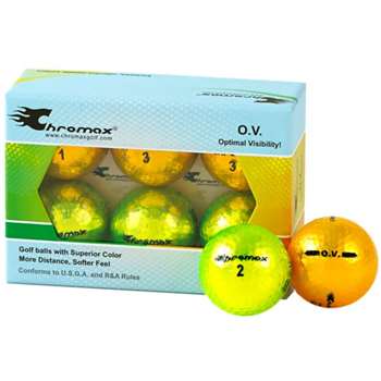 Proactive Golf Chromax O.V. Ball 6 pack