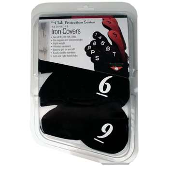 Proactive GolfNeoprene Iron Cover Set Black