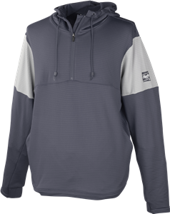 Rawlings Adult 1/4 Zip Hoodie - Graphite