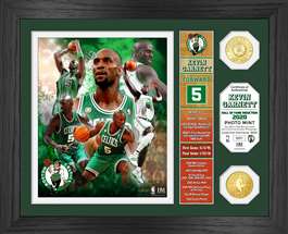 Kevin Garnett ?Hall of Fame? Banner Bronze Coin Photo Mint  