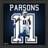 Micah Parsons Dallas Cowboys NFL Impact Jersey Frame  
