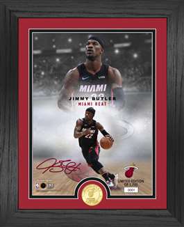 Jimmy Butler Miami Heat Legends Bronze Coin Photo Mint  