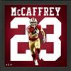 Christina McCaffrey San Francisco 49ers NFL Impact Jersey Frame  