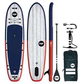 POP Board Co. 11'6" El Capitan SUP Stand Up Paddleboard - Blue/Red 