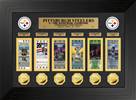Pittsburgh Steelers 6-Time Super Bowl Champions Deluxe Gold Coin & Ticket Collection  