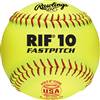 Rawlings USA 11 inch Level 10 Firm Center Synthetic Cover Softballs (R11RYSA) ( 1 Dozen Balls) 