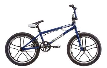 Mongoose 20-Inch Boy's Scan R30 Freestyle Bicycle, Blue bike