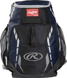 Rawlings R400 Youth Players Backpack - Navy  