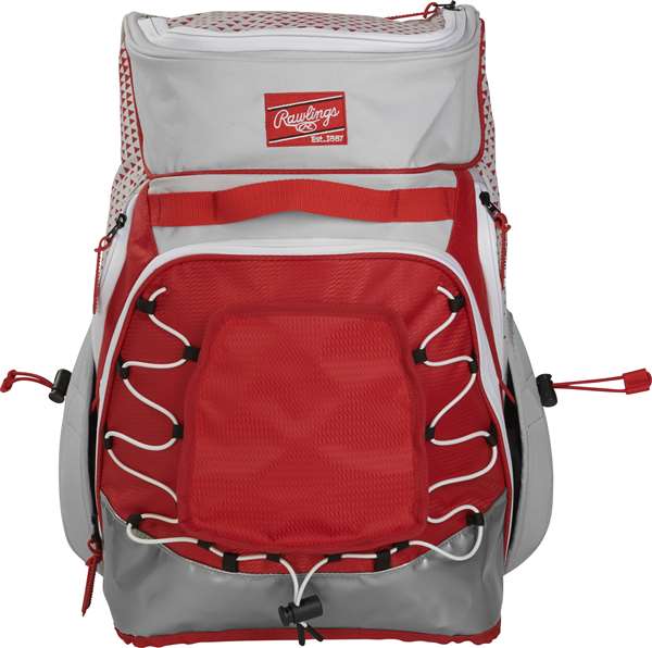Rawlings R800 Fastpitch Softball Backpack Scarlet