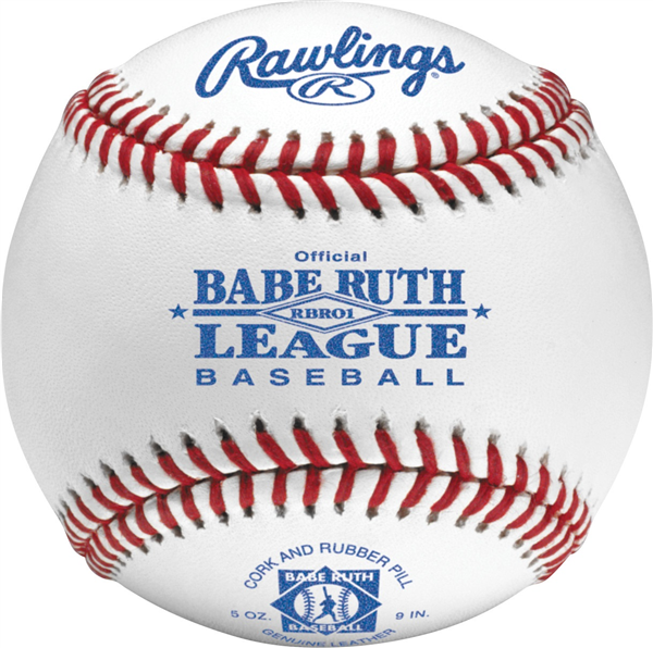 Rawlings Babe Ruth Competition Grade Baseball (1 Dozen Balls)