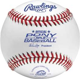 Rawlings Pony League Tournament Grade Baseball (1 Dozen Balls)