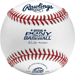 Rawlings Pony League Compeition Grade Baseball (1 Dozen Balls)
