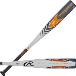 Rawlings Threat -12 (2 3/4" Barrel) Ussa Youth Baseball Bat  