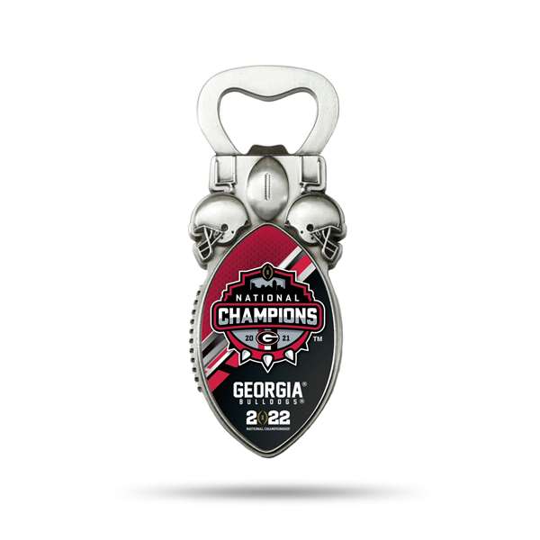 University of Georgia Bulldogs 2021-22 NCAA CFP National Champions Bottle Opener Magnet  