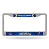 Golden State Basketball Warriors 2022 NBA Finals Champions Chrome Frame