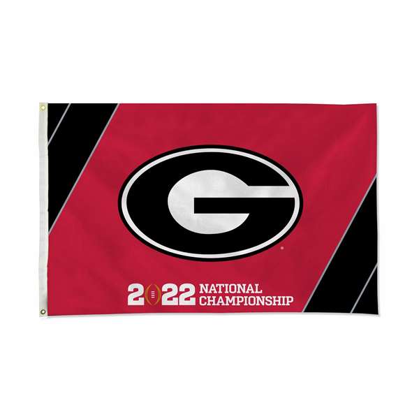 University of Georgia Bulldogs 2021-22 CFP Championship Bound 12X30 Pennant  