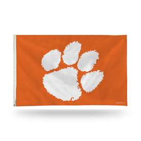 Clemson Tigers Orange 3' x 5' Banner Flag Single Sided - Indoor or Outdoor - Home D?cor    