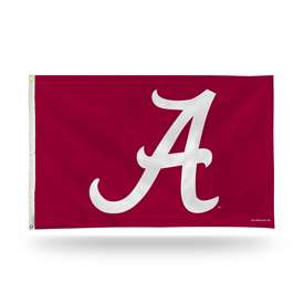 Alabama Crimson Tide Standard 3' x 5' Banner Flag Single Sided - Indoor or Outdoor - Home D?cor    