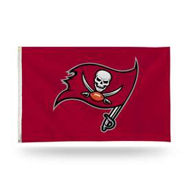 Tampa Bay Buccaneers Standard 3' x 5' Banner Flag Single Sided - Indoor or Outdoor - Home D?cor    