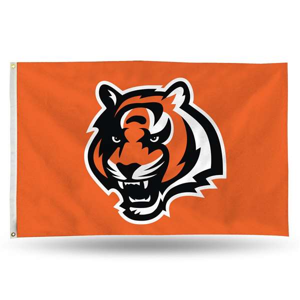 Cincinnati Bengals Standard 3' x 5' Banner Flag Single Sided - Indoor or Outdoor - Home D?cor    