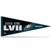 Philadelphia Eagles LVII Super Bowl Bound Soft Felt Pennant 12X30   