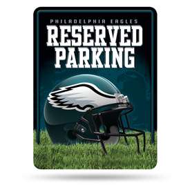 Philadelphia Eagles  8.5" x 11" Carbon Fiber Metal Parking Sign - Great for Man Cave, Bed Room, Office, Home D?cor    