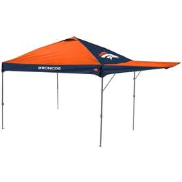 Denver Broncos Canopy Tent 10 X 10 with Pop Up Side Wall  