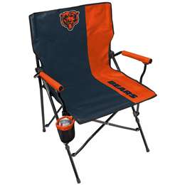 Chicago  Bears Chair Hard Arm Folding with Carry Bag   