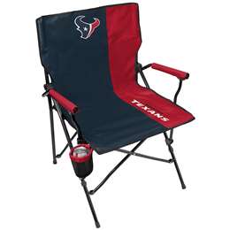 Houston  Texans Chair Hard Arm Folding with Carry Bag   