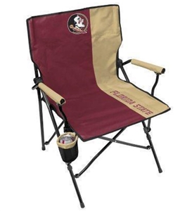 Florida State Seminoles Hard Arm Folding Tailgate Chair   