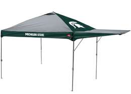 	Michigan State  Spartans Canopy Tent 10 X 10 with Pop Up Side Wall  