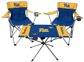 Pittsburgh Panthers Tailgate Kit - Includes 2 Chairs, 1 Table and Carry Bag  