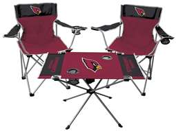 Arizona Cardinals  3 Piece Tailgate Kit - 2 Chairs - 1 Table   