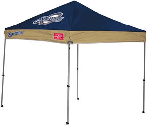 Milwaukee Brewers 9X9 Canopy with Carry Bag - Tailgate Tent - Rawlings  