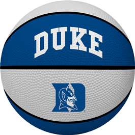 Duke Basketball Blue Devils Alley Oop Youth-Size Rubber Basketball - 22 Inch  