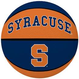 Syracuse Orange Alley Oop Youth-Size Rubber Basketball  